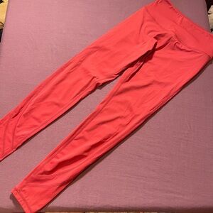 Alphalete Pulse Surge Leggings Red Compression Leggings - Size XS-S
